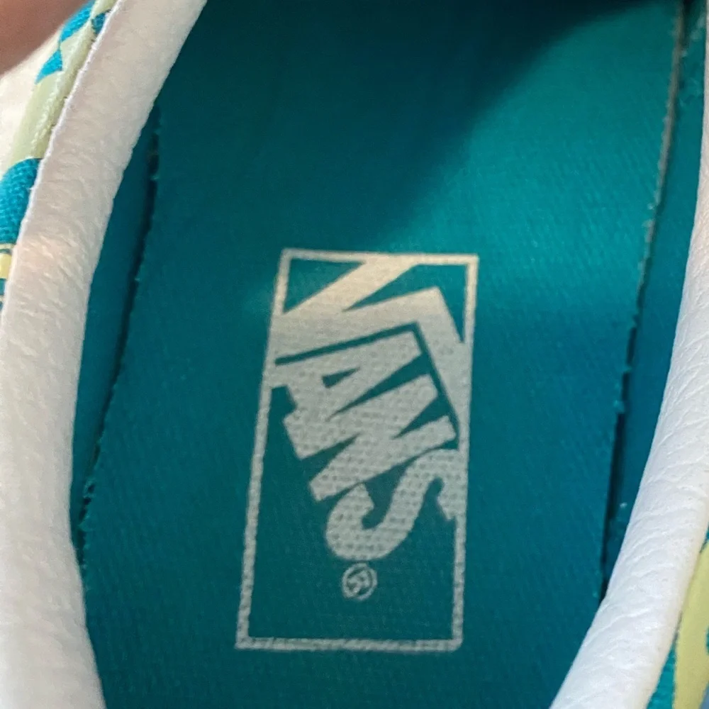 Vans Era Stacked Platform Teal Yellow Purple Low Sneakers Size 6 - Picture 10 of 12